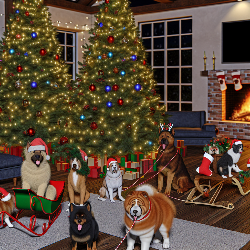 Christmas activities with dogs