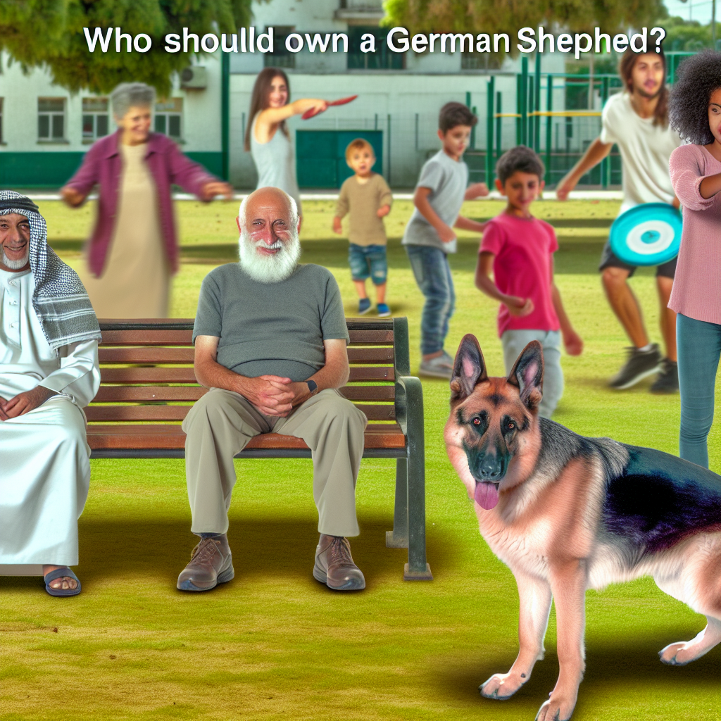 Who should own a german shepherd?